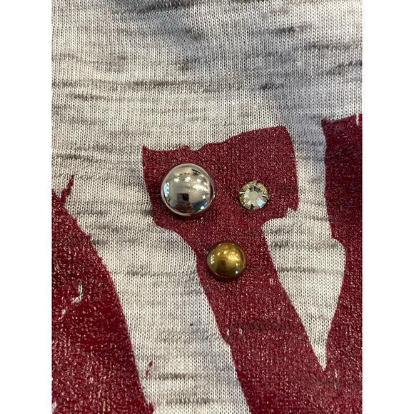 LHTX Leigh L. Hajovsky Texas made "HOWDY" embellished tank S Aggies - Picture 3 of 8